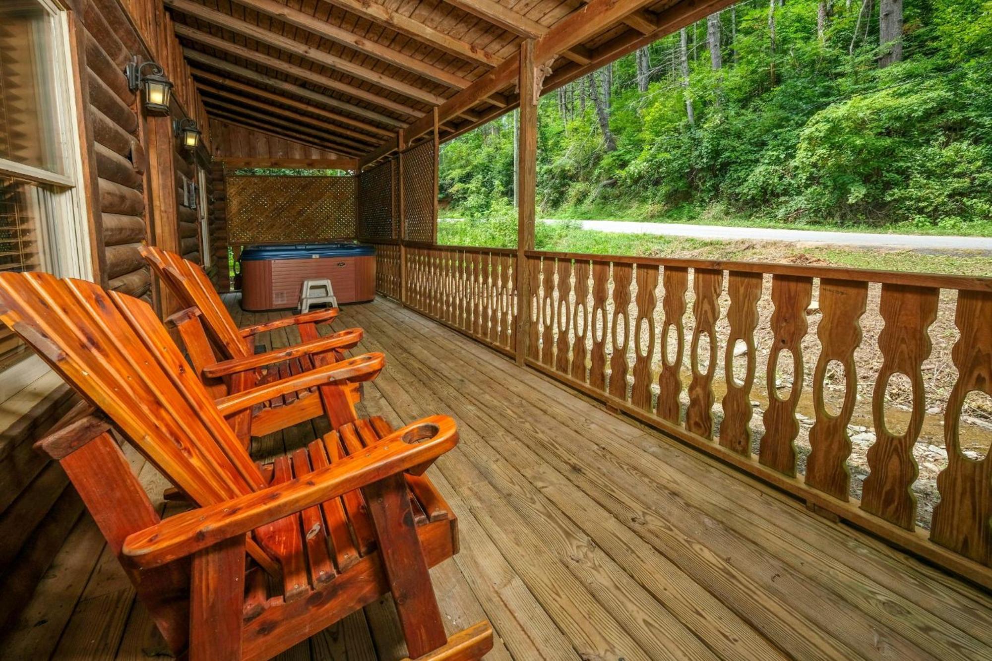 Grove Creek Cabin 蓋特林堡 外观 照片