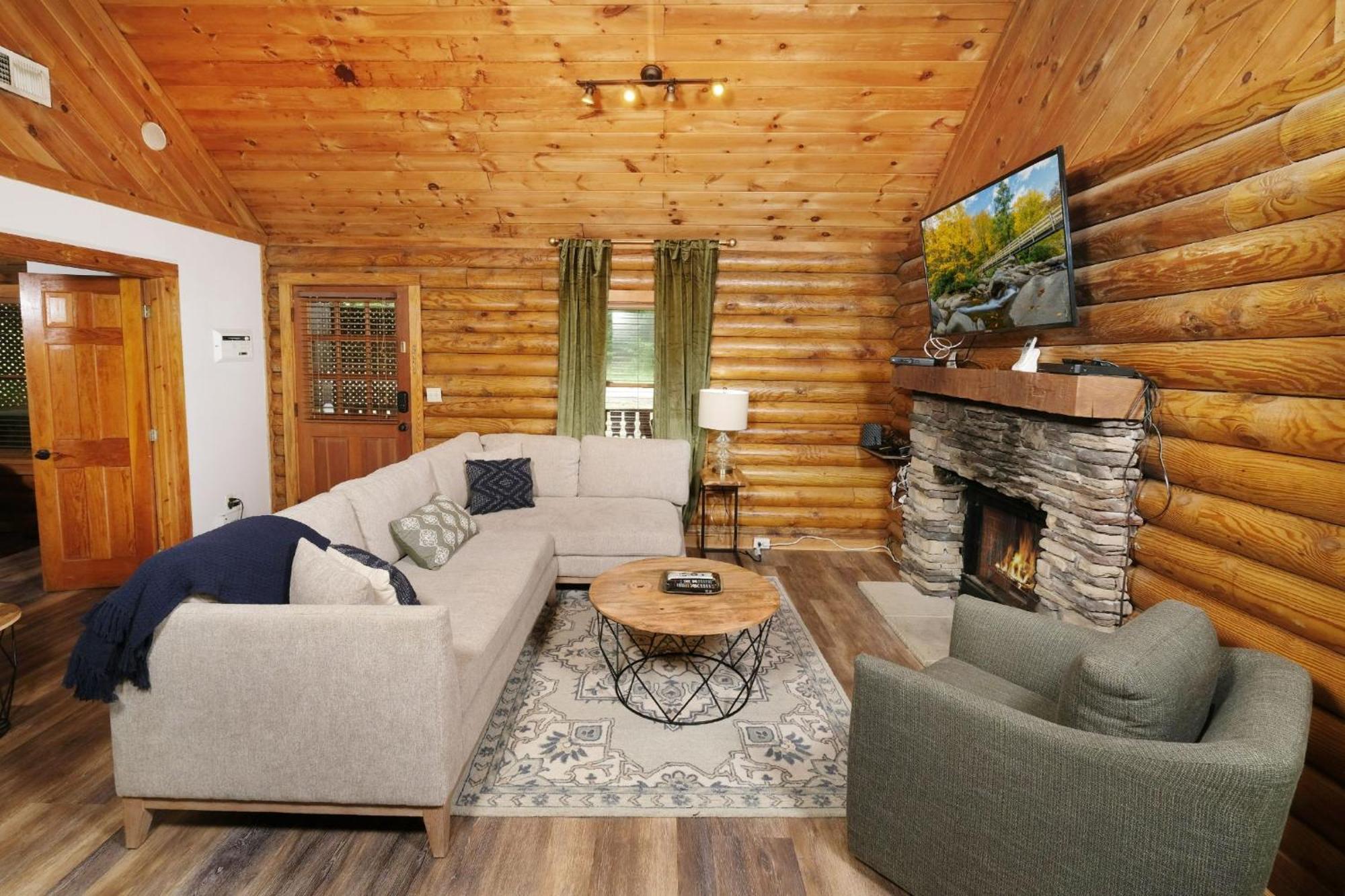 Grove Creek Cabin 蓋特林堡 外观 照片